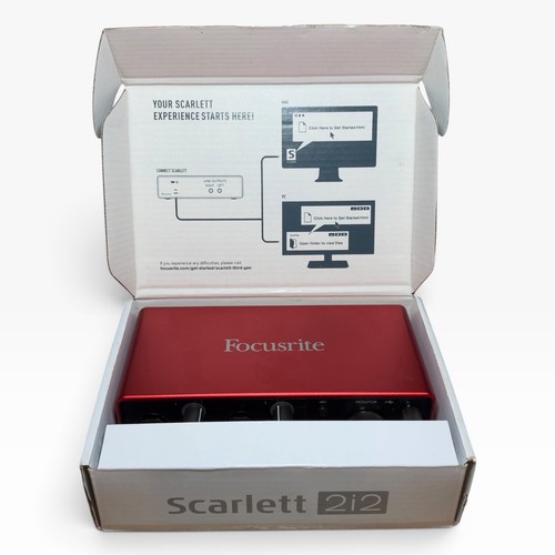 Focusrite scarlett 2i2 3rd - 3rd, gen