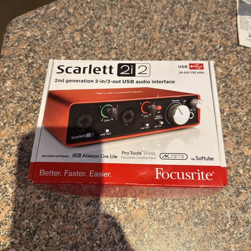Focusrite scarlett 2i2 - 2i2, usb