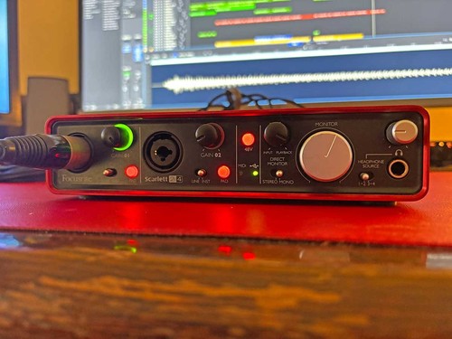 Focusrite scarlett 2i4 1st - focusrite,