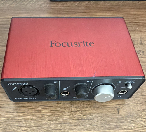 Focusrite scarlett solo usb - focusrite,