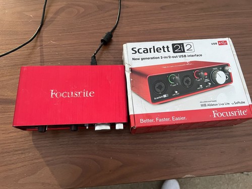 Focusrite scarlett 2i2 - focusrite, gen