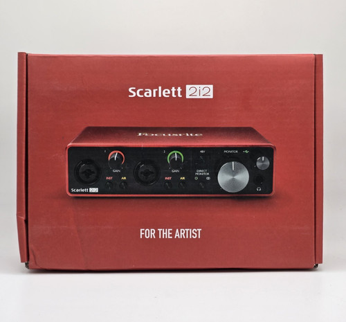 Focusrite scarlett 2i2 3rd - scarlett,