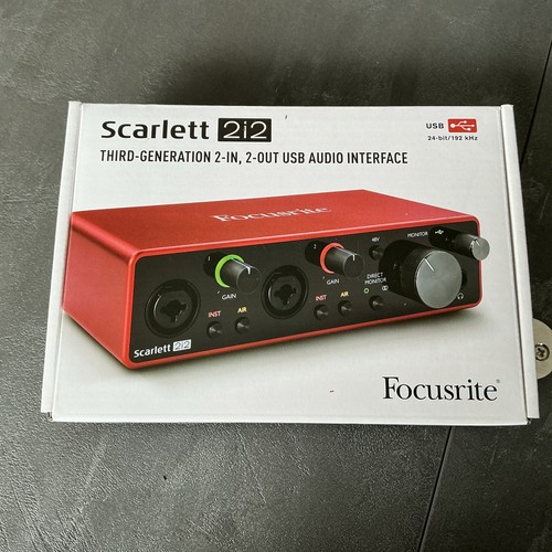 Focusrite scarlett 2i2 3rd - 2i2, [3rd