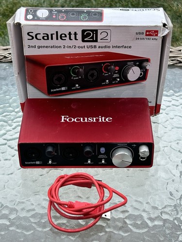 Focusrite scarlett 2i2 - scarlett, (2nd