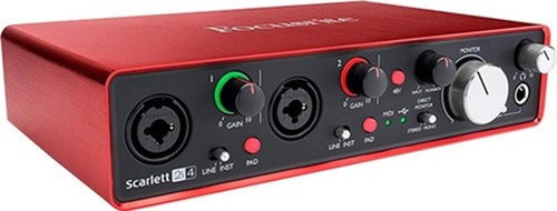 Focusrite scarlett 2i4 in 4 - focusrite,