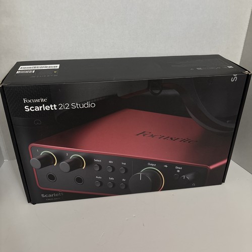 Focusrite scarlett 2i2 studio - scarlett,