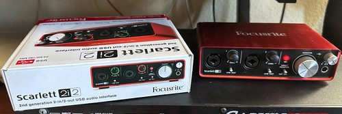 Focusrite scarlett 2i2 2nd - scarlett, (2nd