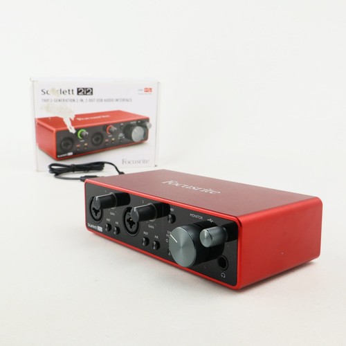 Focusrite scarlett 2i2 3rd - 2i2,