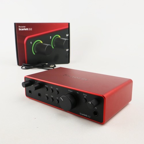 Focusrite scarlett 2i2 4th - 4th, gen