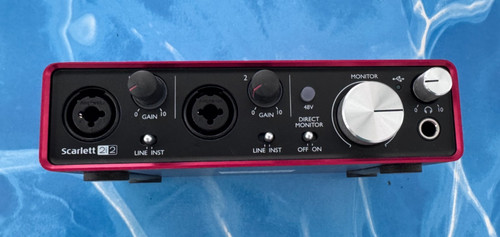 Focusrite scarlett 2i2 - scarlett, (2nd