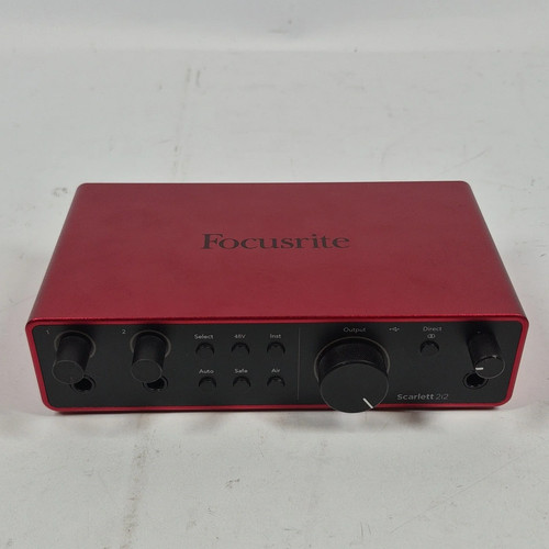 Focusrite scarlett 2i2 4th gen - scarlett,