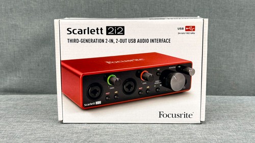 New focusrite scarlett - focusrite, 2