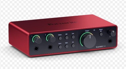 Focusrite scarlett 2i2 4th gen - scarlett,
