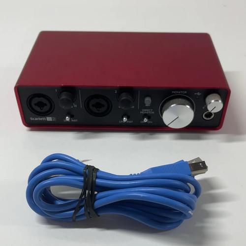 Focusrite scarlett 2i2 - focusrite, usb