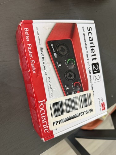 Focusrite scarlett 2i2 2nd gen - scarlett,