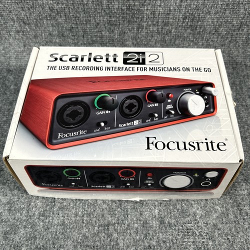 Focusrite scarlett 2i2 usb - scarlett,