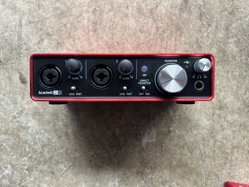 Focusrite scarlett 2i2 - scarlett,