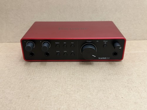 Focusrite scarlett 2i2 4th - 4th, gen