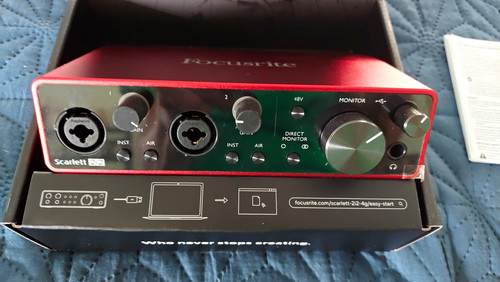 Focusrite scarlett 2i2 usb - focusrite,