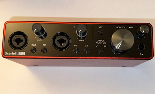 Focusrite scarlett 2i2 3rd - 2i2, gen