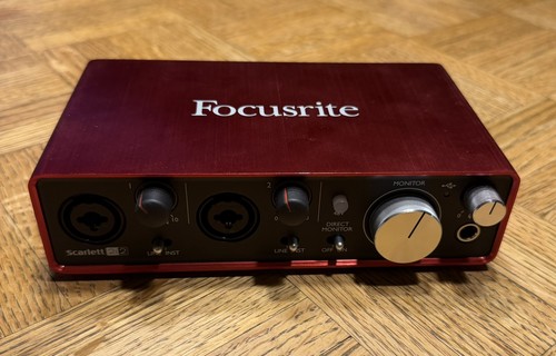 Focusrite scarlett 2i2 2nd - 2i2,