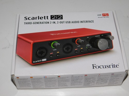 Focusrite scarlett 2i2 3rd gen - scarlett,