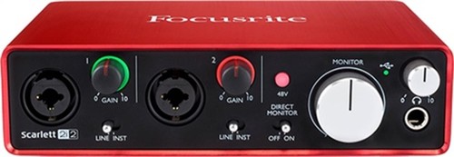 Focusrite scarlett 2i2 studio - focusrite,