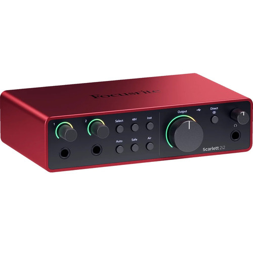 Focusrite scarlett 2i2 4th - 2i2, (4th