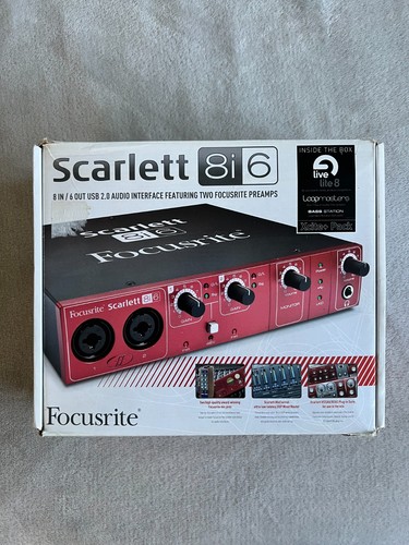 Focusrite scarlett 8i6 1st gen - focusrite,
