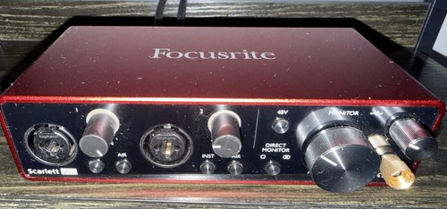 Focusrite scarlett 2i2 usb - focusrite,