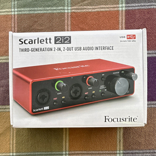 Focusrite scarlett 2i2 3rd gen - 2i2,