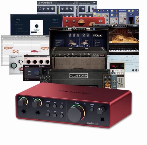 Focusrite scarlett 2i2 - scarlett, 4th