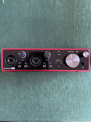 Focusrite scarlett 2i2 2x2 - scarlett,
