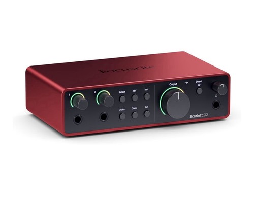Focusrite scarlett 2i2 - scarlett, gen